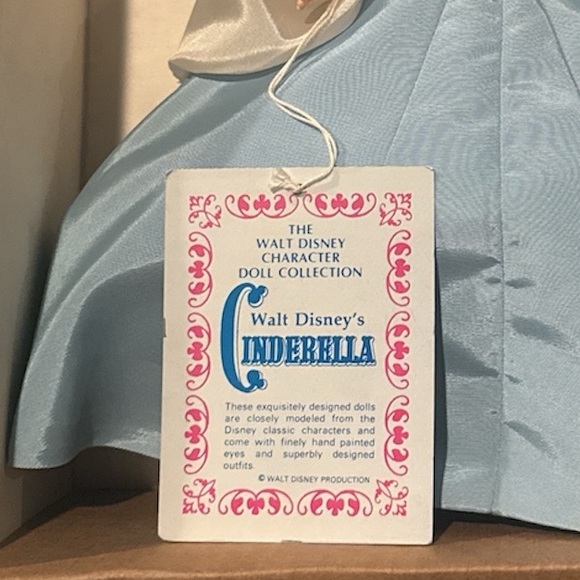 Vintage Walt Disney Cinderella by Effanbee’s Blue and White Ballgown - Picture 3 of 7
